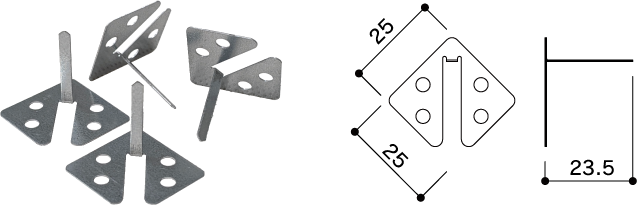 ラス網用金物・金具